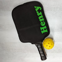 Personalized Pickleball Paddle Cover